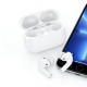 Бездротові Bluetooth навушники XO T8 TWS Earbuds 8nd Generation BT 5.3 White